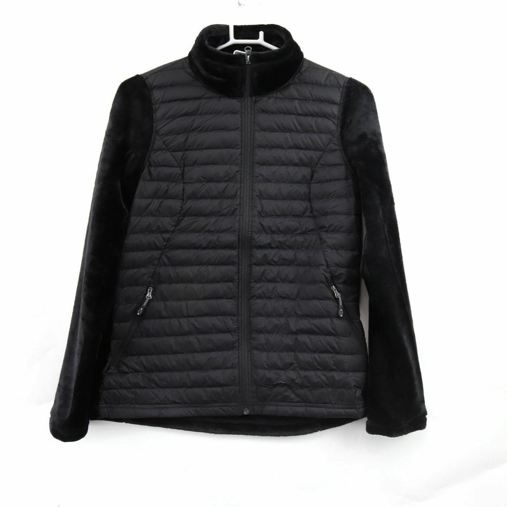 Women's 32 Degrees Heat Ultra Light Down Jacket Bl - Picture 2 of 3